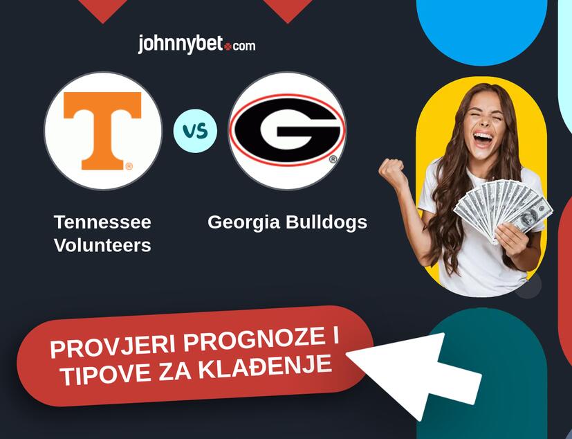 Tennessee Volunteers - Georgia Bulldogs Tipovi i prognoze