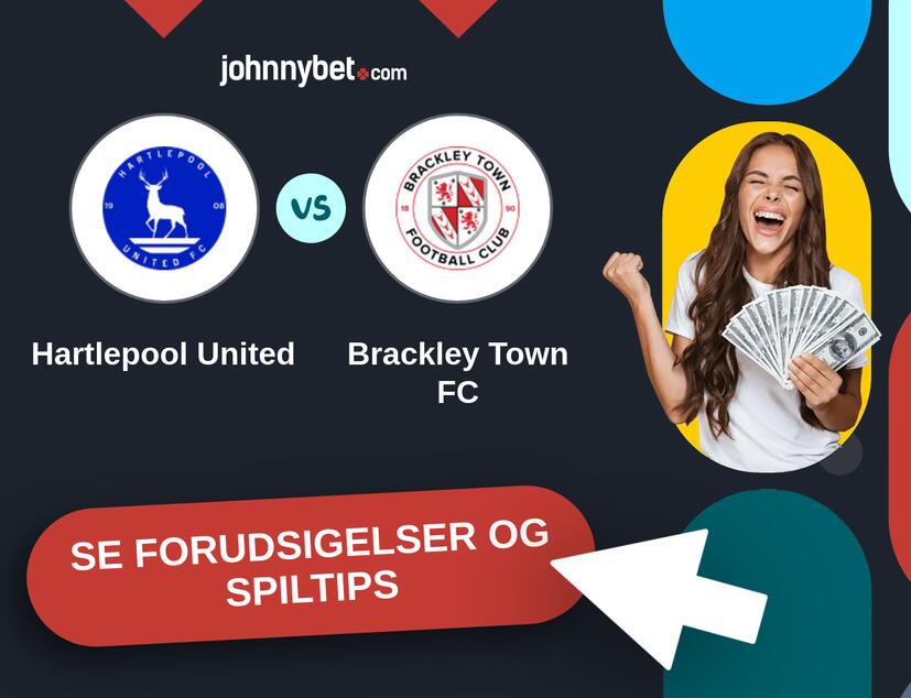 Hartlepool United - Brackley Town FC Forudsigelser og Spiltips