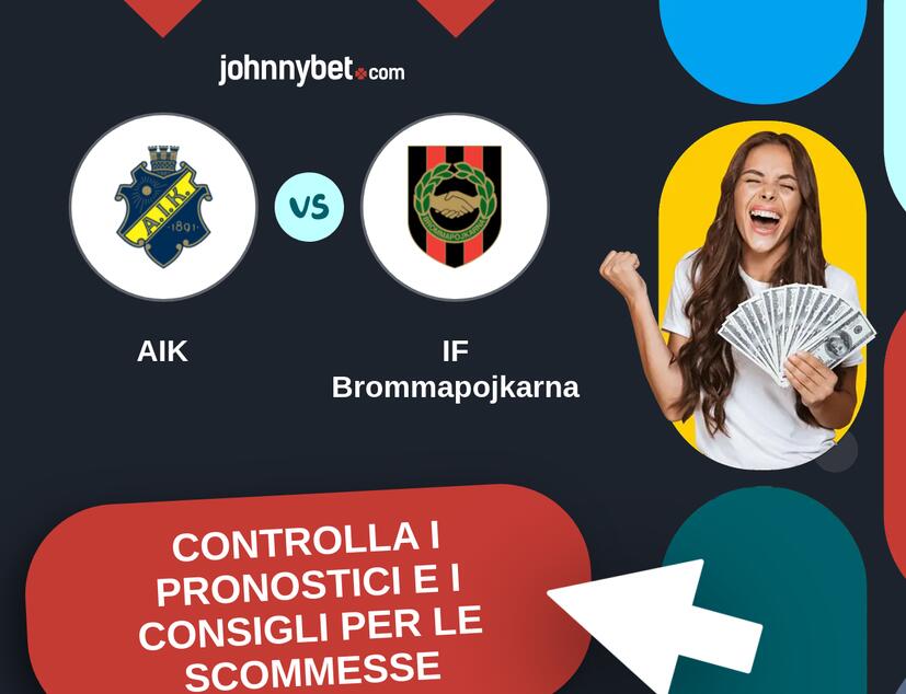 AIK - IF Brommapojkarna Pronostici e Consigli Scommesse