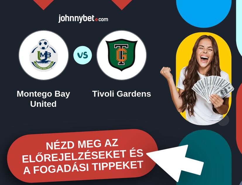 Montego Bay United - Tivoli Gardens előrejelzések és fogadási tippek