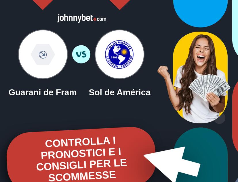 Guarani de Fram - Sol de América Pronostici e Consigli Scommesse