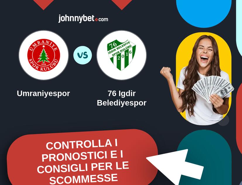 Umraniyespor - 76 Igdir Belediyespor Pronostici e Consigli Scommesse