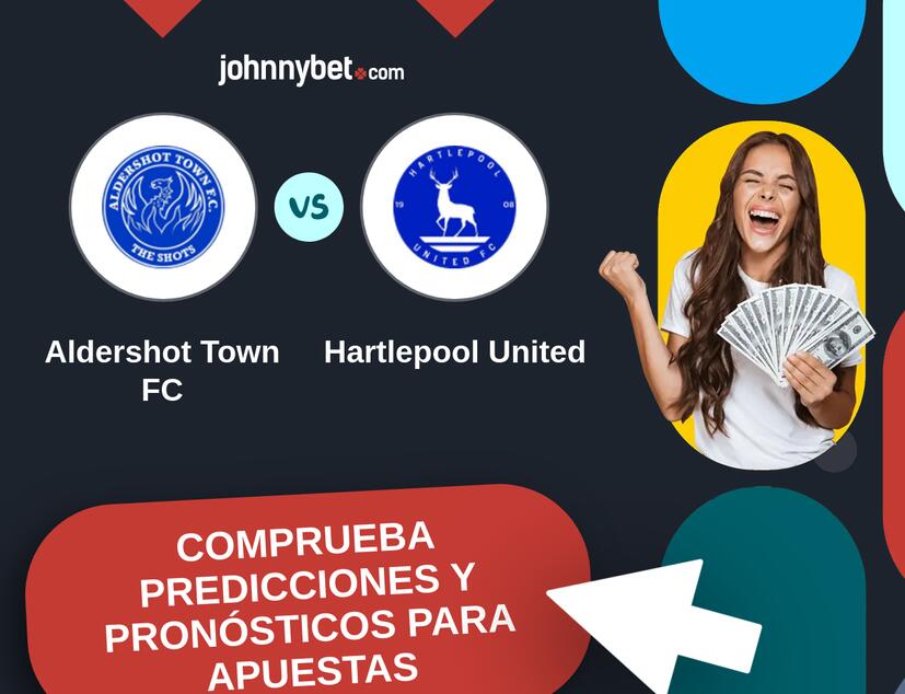 Aldershot Town FC - Hartlepool United Pronósticos y Consejos de Apuestas