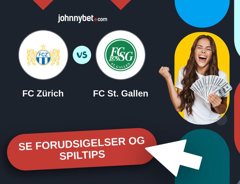 FC Zürich - FC St. Gallen Forudsigelser og Spiltips