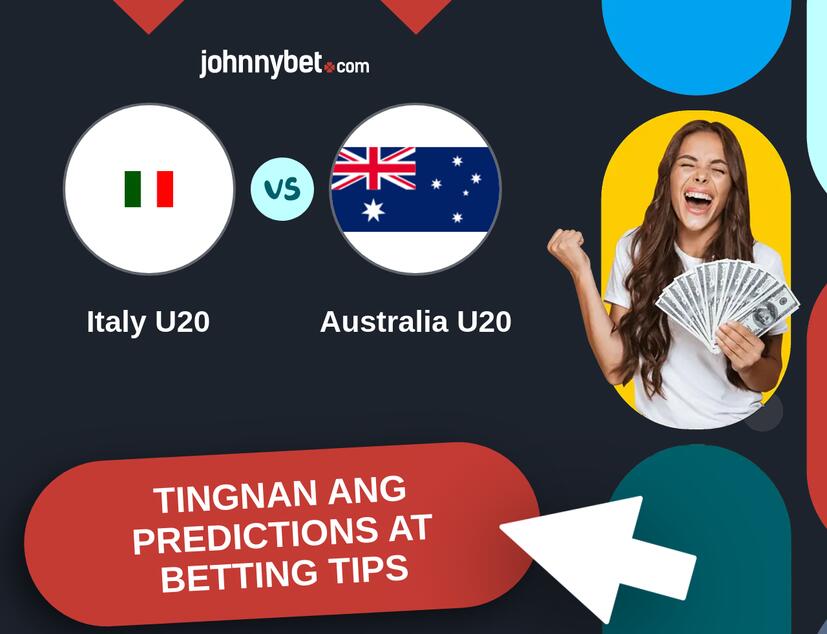 Italy U20 - Australia U20 Predictions at Betting Tips