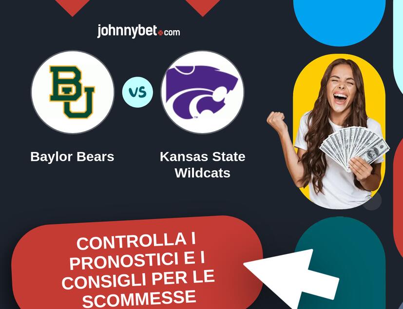 Baylor Bears - Kansas State Wildcats Pronostici e Consigli Scommesse