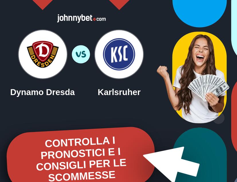 Dynamo Dresda - Karlsruher Pronostici e Consigli Scommesse