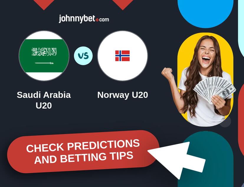 Saudi Arabia U20 - Norway U20 Predictions and Betting Tips
