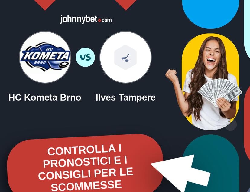 HC Kometa Brno - Ilves Tampere Pronostici e Consigli Scommesse