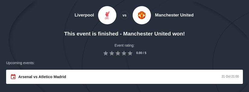 Liverpool vs Man United Prediction