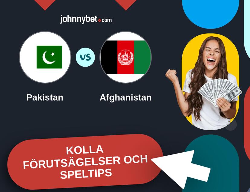 Pakistan - Afghanistan Förutsägelser och Speltips