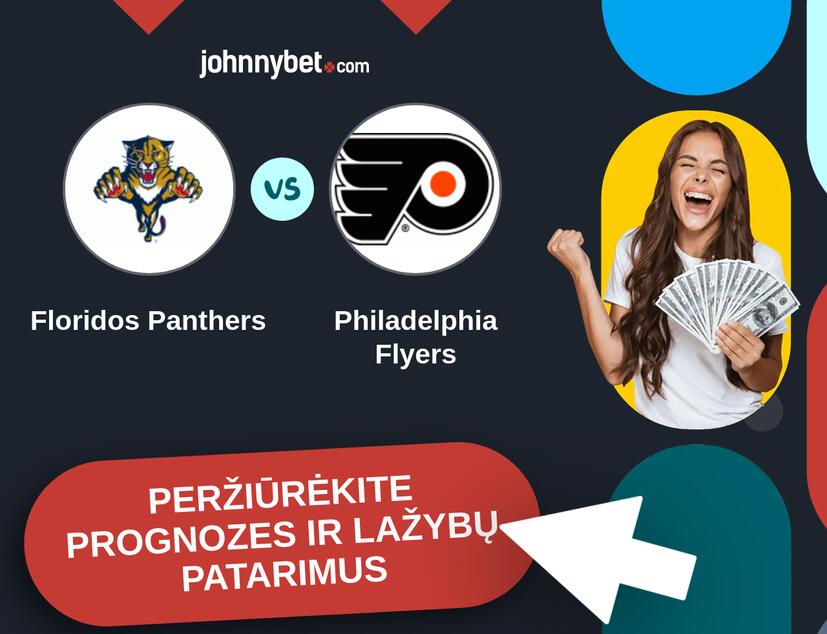 Floridos Panthers - Philadelphia Flyers Prognozės ir Statymų Patarimai