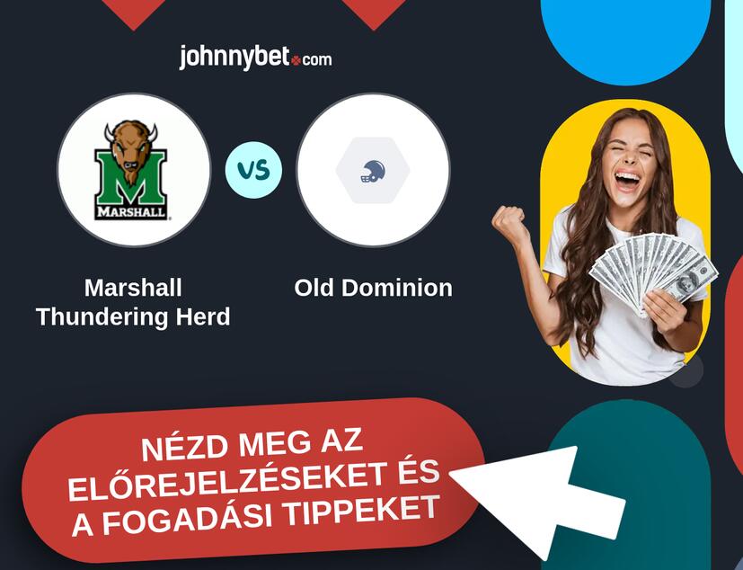Marshall Thundering Herd - Old Dominion előrejelzések és fogadási tippek