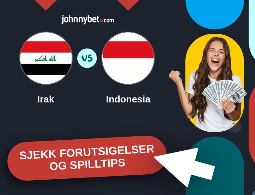 Irak - Indonesia Prediksjoner og Spilltips