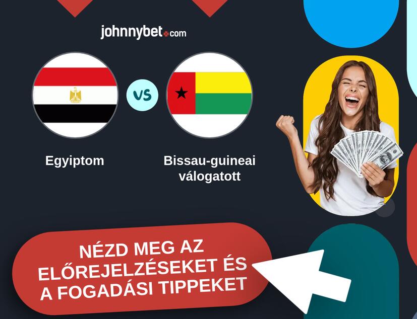 Egyiptom - Bissau-guineai válogatott előrejelzések és fogadási tippek