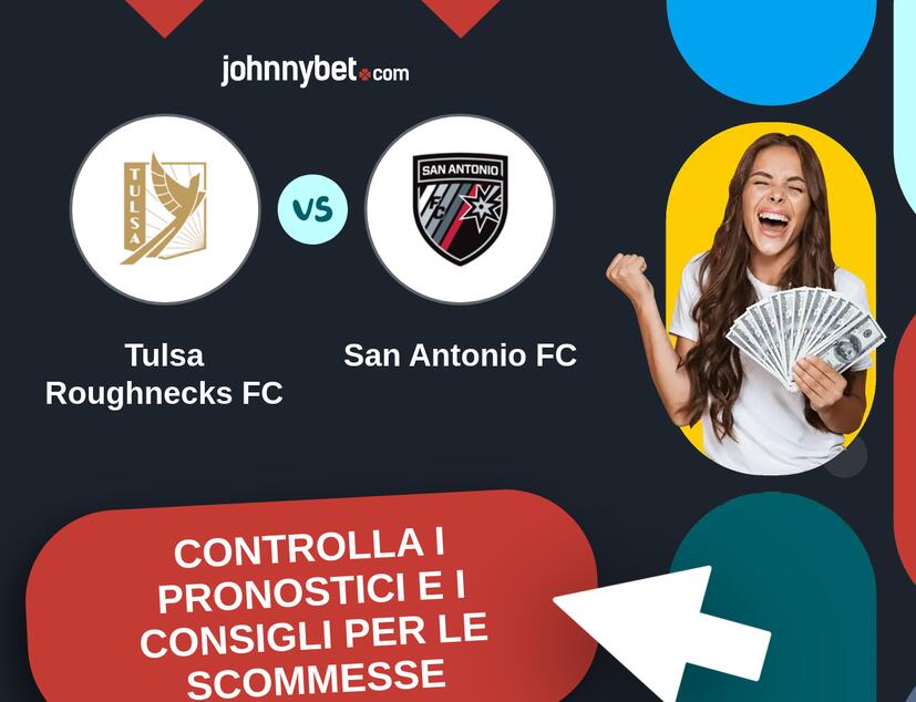 Tulsa Roughnecks FC - San Antonio FC Pronostici e Consigli Scommesse