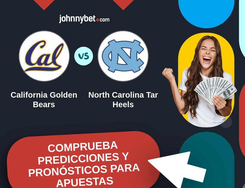 California Golden Bears - North Carolina Tar Heels Pronósticos y Consejos de Apuestas