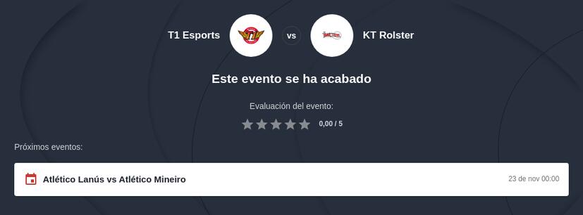 Apuestas LoL Worlds 2025