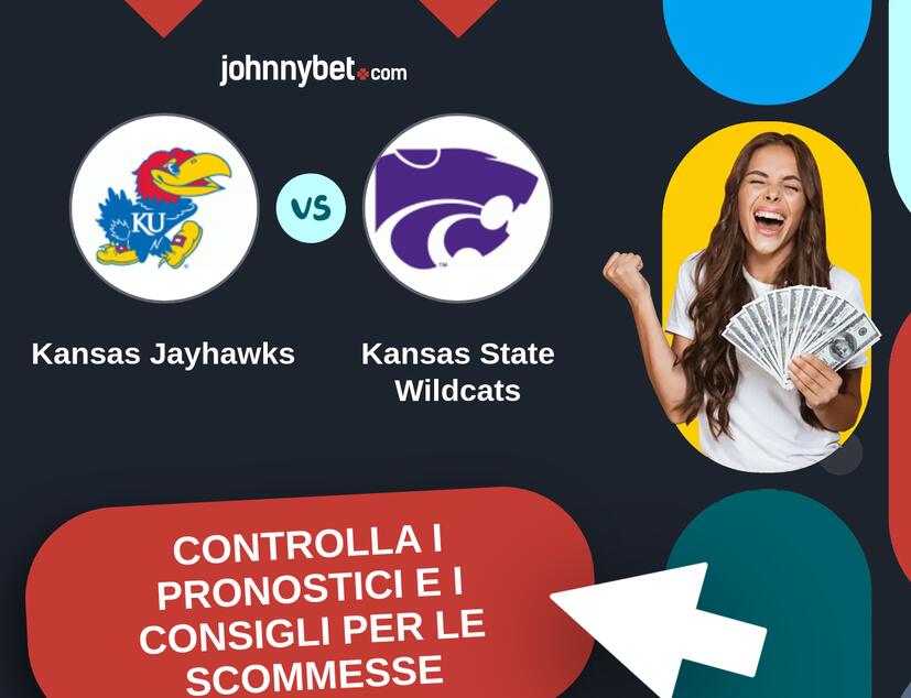 Kansas Jayhawks - Kansas State Wildcats Pronostici e Consigli Scommesse