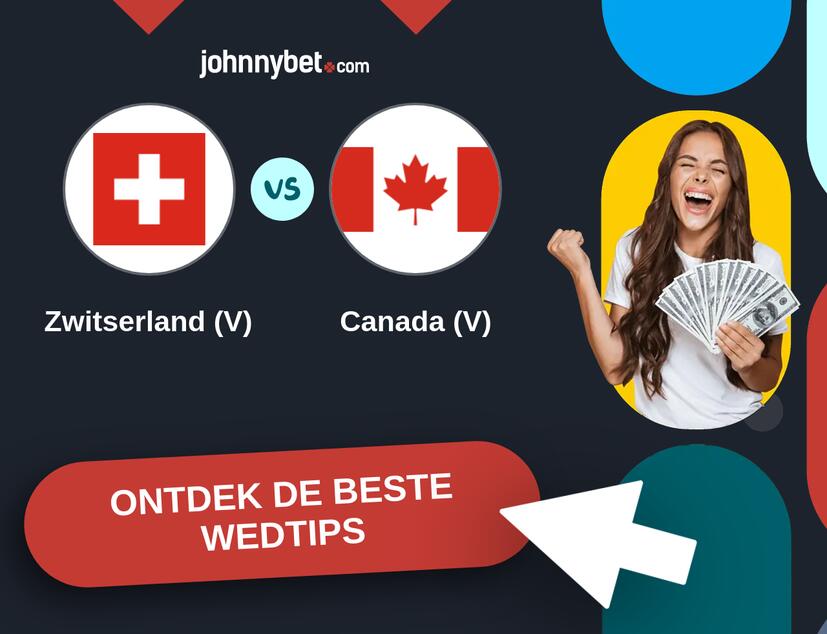 Zwitserland (V) - Canada (V) Analyses en Wedtips