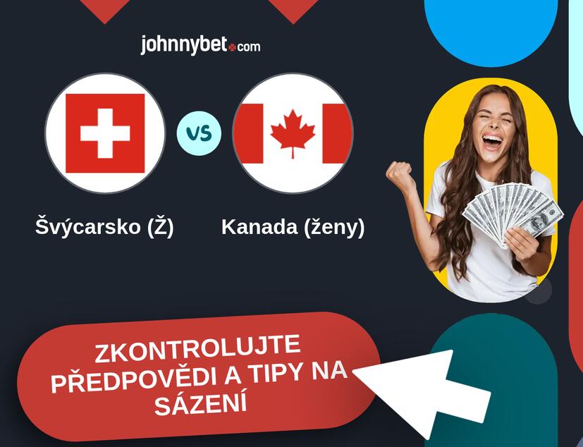 Švýcarsko (Ž) - Kanada (ženy) Predikce a tipy na sázení.