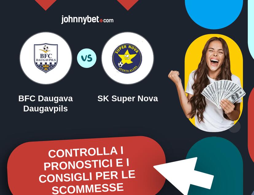 BFC Daugava Daugavpils - SK Super Nova Pronostici e Consigli Scommesse