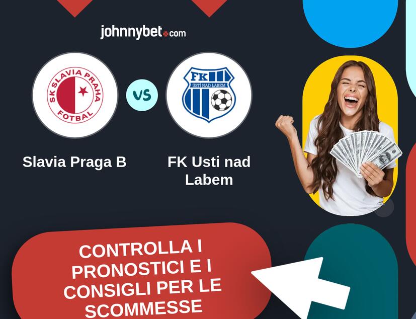 Slavia Praga B - FK Usti nad Labem Pronostici e Consigli Scommesse