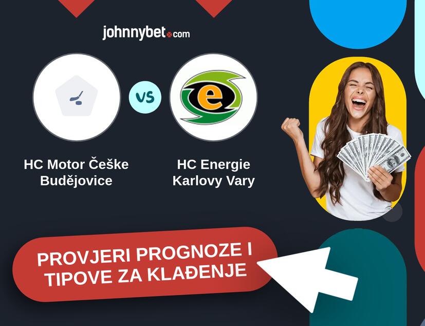 HC Motor Češke Budějovice - HC Energie Karlovy Vary Tipovi i prognoze