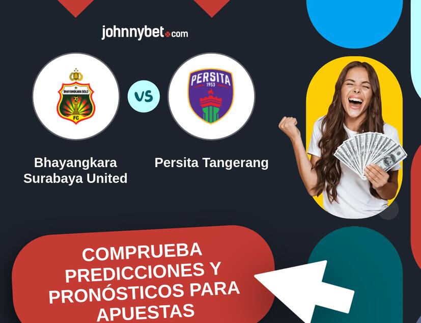 Bhayangkara Surabaya United - Persita Tangerang Pronósticos y Consejos de Apuestas