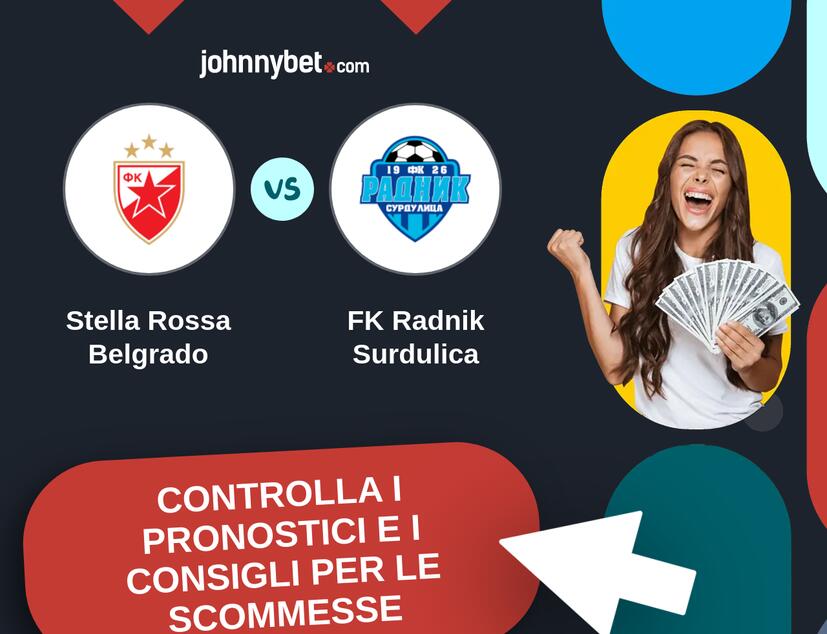 Stella Rossa Belgrado - FK Radnik Surdulica Pronostici e Consigli Scommesse