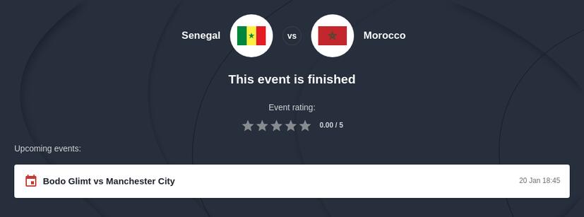 AFCON 2025 Final Predictions: Senegal vs Morocco