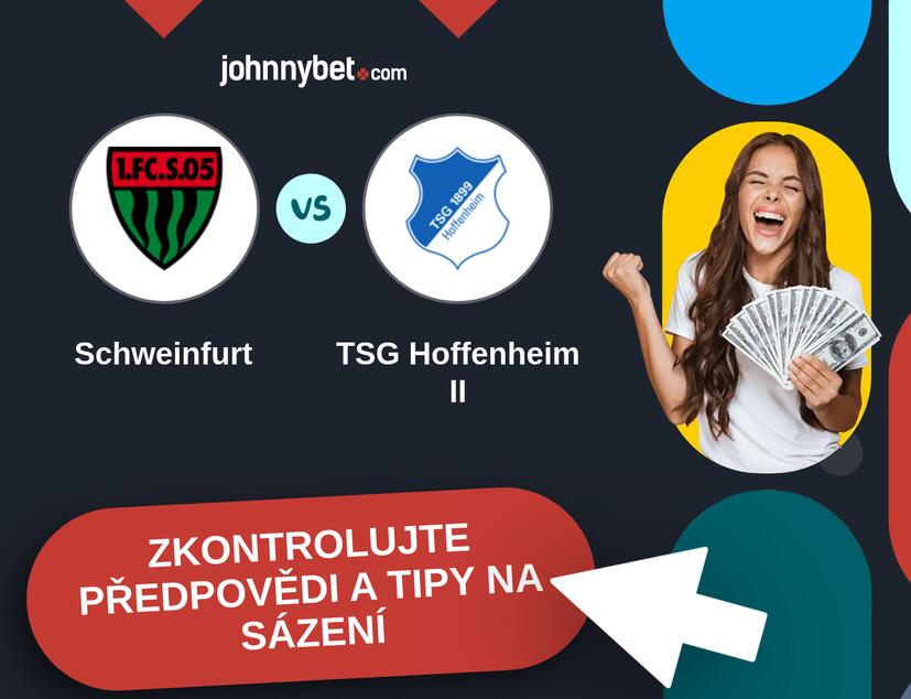 Schweinfurt - TSG Hoffenheim II Predikce a tipy na sázení.