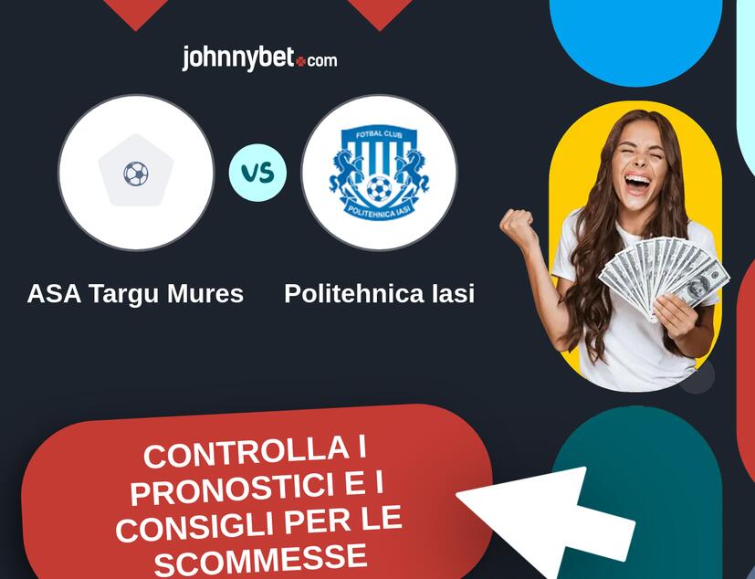 ASA Targu Mures - Politehnica Iasi Pronostici e Consigli Scommesse