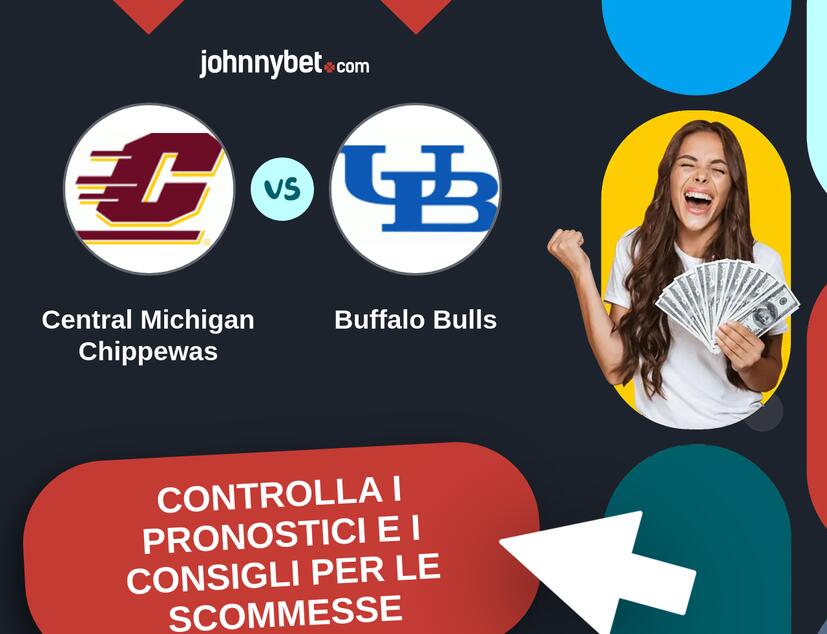 Central Michigan Chippewas - Buffalo Bulls Pronostici e Consigli Scommesse