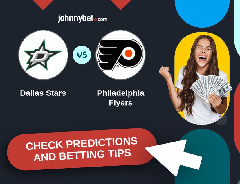 Dallas Stars - Philadelphia Flyers Predictions and Betting Tips