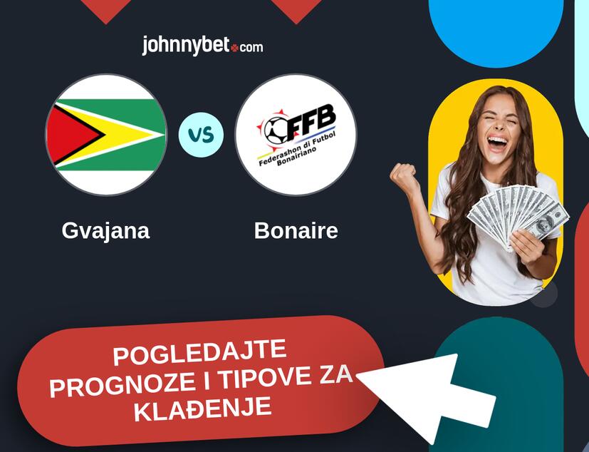 Gvajana - Bonaire Tipovi i prognoze