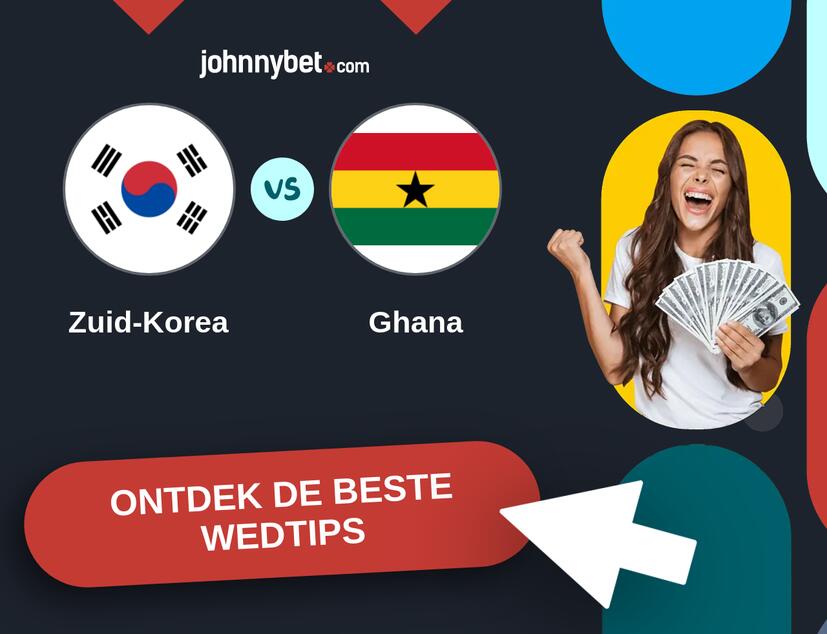 Zuid-Korea - Ghana Analyses en Wedtips