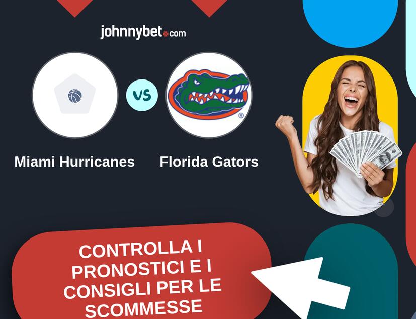 Miami Hurricanes - Florida Gators Pronostici e Consigli Scommesse