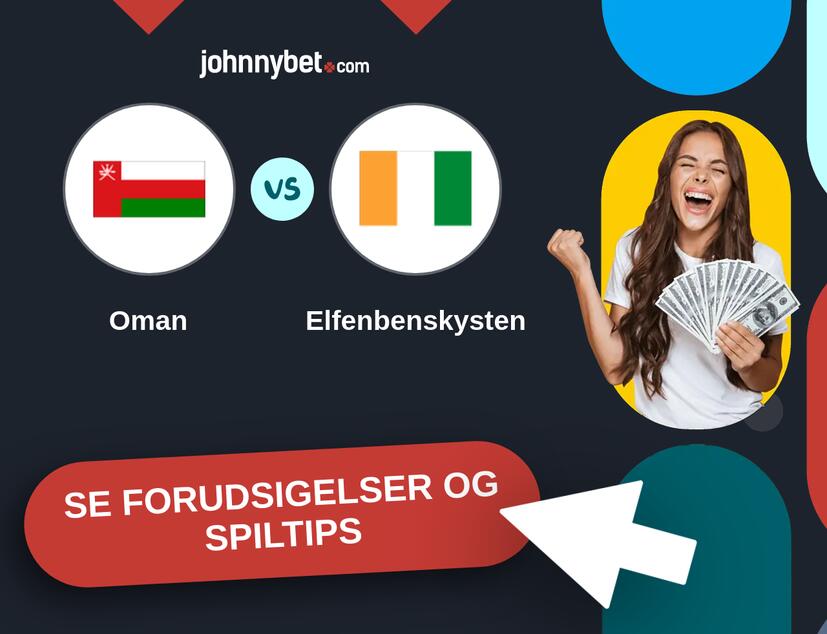 Oman - Elfenbenskysten Forudsigelser og Spiltips