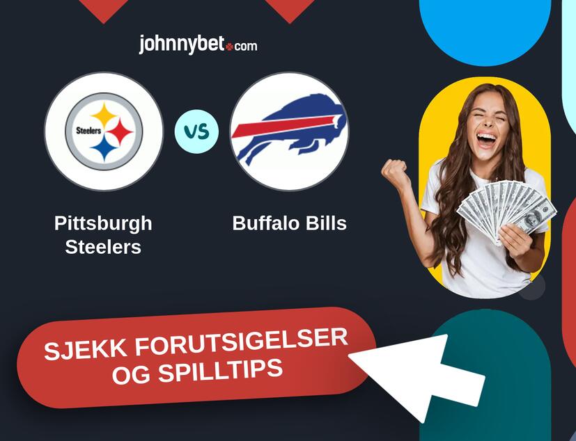 Pittsburgh Steelers - Buffalo Bills Prediksjoner og Spilltips