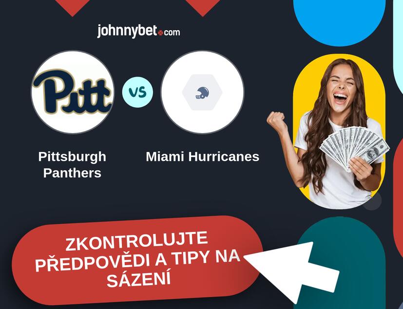 Pittsburgh Panthers - Miami Hurricanes Predikce a tipy na sázení.