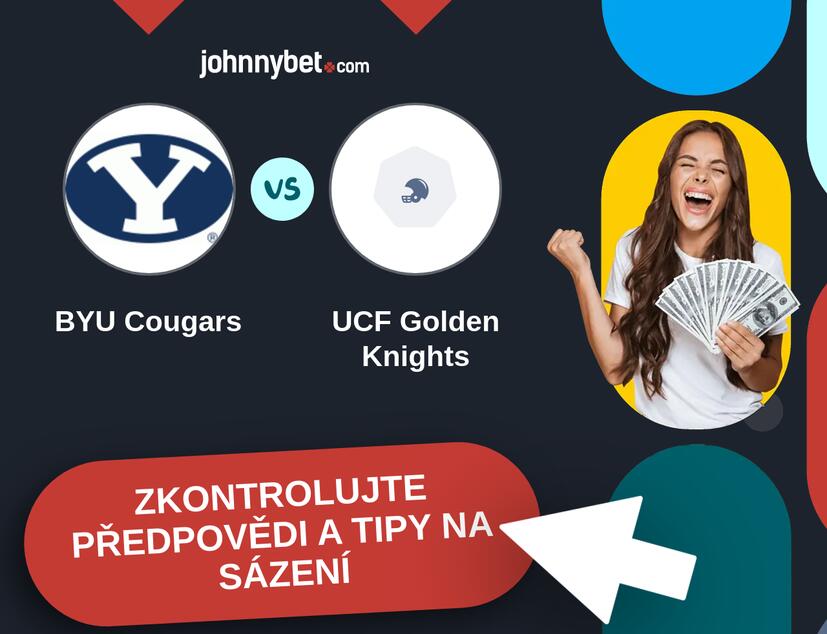 BYU Cougars - UCF Golden Knights Predikce a tipy na sázení.
