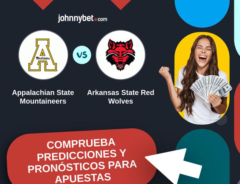 Appalachian State Mountaineers - Arkansas State Red Wolves Pronósticos y Consejos de Apuestas