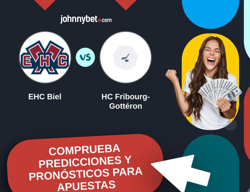 EHC Biel - HC Fribourg-Gottéron Pronósticos y Consejos de Apuestas