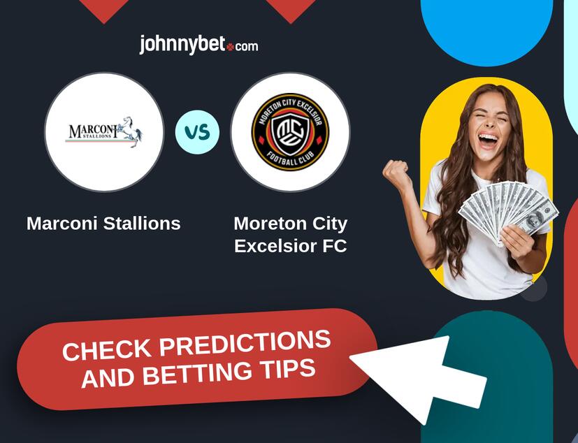 Marconi Stallions - Moreton City Excelsior FC Predictions and Betting Tips