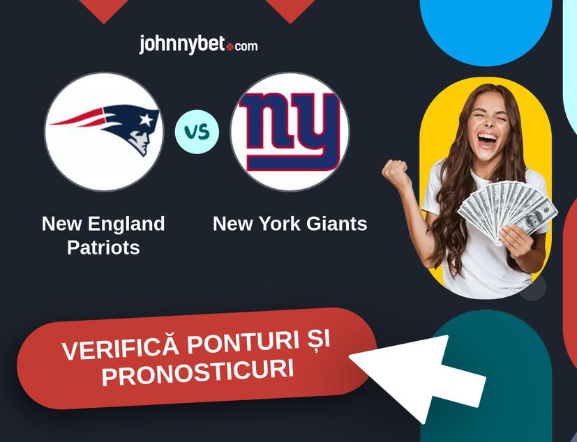 New England Patriots - New York Giants Predicțiile și Sfaturile de pariu 