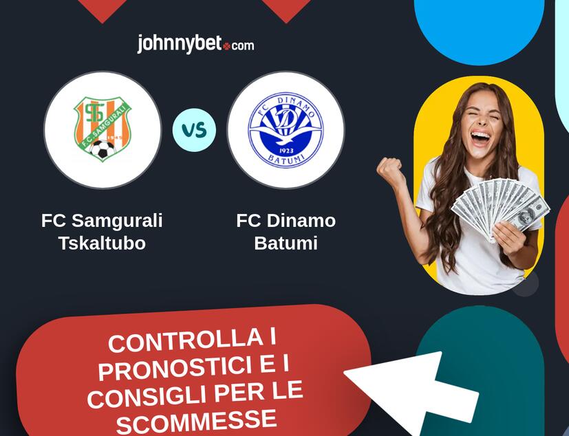 FC Samgurali Tskaltubo - FC Dinamo Batumi Pronostici e Consigli Scommesse