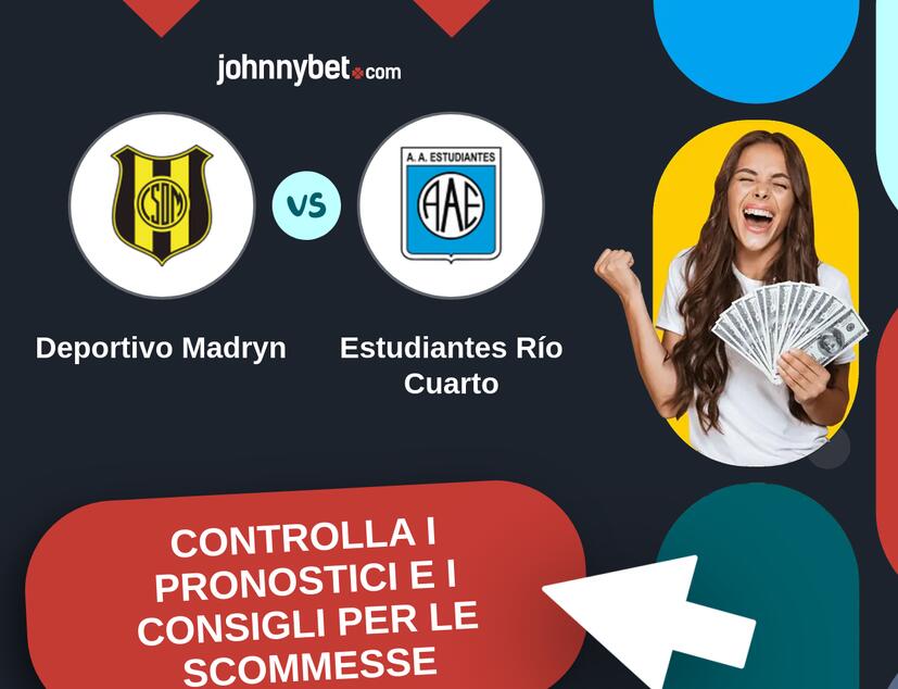Deportivo Madryn - Estudiantes Río Cuarto Pronostici e Consigli Scommesse