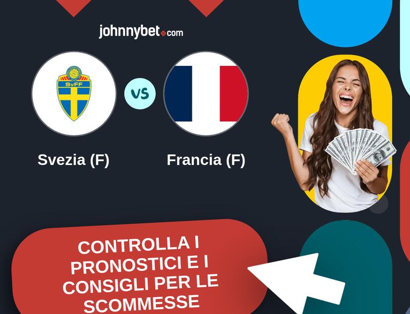 Svezia (F) - Francia (F) Pronostici e Consigli Scommesse