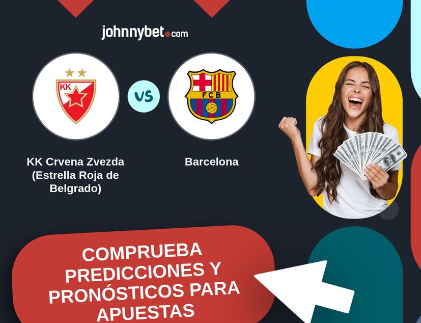 KK Crvena Zvezda (Estrella Roja de Belgrado) - Barcelona Pronósticos y Consejos de Apuestas